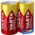 Batteri VARTA Alkaliska Max Power LR14/C 2-Pack