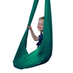 YANFEI Indoor Therapy Swing For Kids - Sensory Swing Great For Autism, ADHD, And Sensory Processing Disorder - Snuggle Swing Hammock Chair Toy Fun (Color : GREEN, Size : 150X280CM/59X110IN)