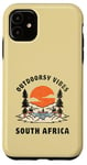 Coque pour iPhone 11 Outdoorsy Vibes Vacances en Afrique du Sud