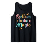 Believe in the Magic – Inspirational Positive Vibes Design Tank Top