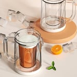 with Handle Liquid Refrigerator Frozen Cup Double Layer Freezer Beer Mugs