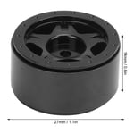 4pcs RC Aluminum Alloy Wheel Hubs For Axial SCX24 C10 JLU B‑17 1/24 RC Car Parts