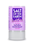 Natural Deodorant Crystal Rock Chick by Salt of the Earth, Unscented, Fragrance Free - Vegan, Long Lasting Protection, Leaping Bunny Approved - 90g