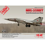 MIG-25 RBT SOVIET RECONNAISSANCE PLANE KIT 1:72 ICM Kit Aerei Modellino