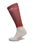 CEP Cep The Run Socks, Tall, V4, Women Burgundy