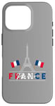 Coque pour iPhone 16 Pro Tour Eiffel de Paris en France Paris Love I Love Paris Meme