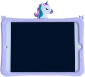 Trolsk Kids Case with strap - Cute Purple Unicorn (iPad Pro 10,5/Air 3)