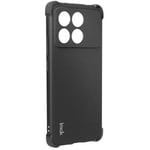 Fodral till Xiaomi Poco X6 Pro Soft Förstärkta hörn Skyddad kamera iMak Black