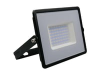 V-Tac Flomlys V-Tac Led-Projektor 50W Smd E-Series Black Vt-4051 6500K 4300Lm