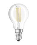 OSRAM Lot de 4 x Ampoule LED | Culot: E14 | Du blanc chaud au blanc froid | 2700 K | 4 W | équivalent à 40 W | LED RELAX and ACTIVE CLASSIC P