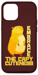 Coque pour iPhone 14 Embrassez le jeu de mots Capybara Capy-Cuteness pour les visiteurs du zoo