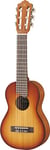 Yamaha GL-1 Guitalele Tobacco Brown Sunburst – Le compromis idéal entre la guitare et la sonorité unique du ukulélé – 1/4 guitare de voyage en bois, housse de transport incluse