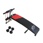 FFitness FLMD312N Sit up Total Body Home Gym Equipment Voiture abdominale Glutei Cosce Poupettes Cellulite Pieds Muscles du corps Pess extenseurs élastiques