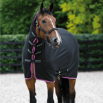 5'6" Amigo Jersey All-In-One Cooler Rug - Black/Purple & Mint WAS £61.95