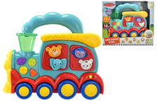 Baby Animal Train Zoo Toy Educational With Jungle Sounds Kids Activity Gift