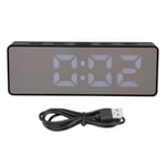 LED Digital Alarm Clock Power Off Memory Electric Alarm Clock 2 Alarm Setting