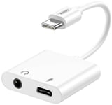 Remax USB-C til USB-C + 3,5 mm adapter