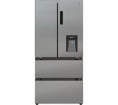 HOOVER H-FRIDGE 700 Maxi HSF818EXWDK Fridge Freezer - Inox, Silver/Grey