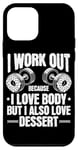 Coque pour iPhone 12 mini Sarcastic Fitness Haltérophilie Donut Diet Humour