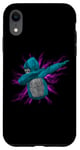 iPhone XR Come At Me Bro Gorilla Monkey Tag Gifts For VR Gamer, Blue Case