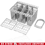 Universal Premium Dishwasher Cutlery Basket Tray with Detachable Handle