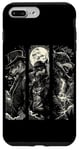 Coque pour iPhone 7 Plus/8 Plus Loup Alpha Loup-garou Meme Male Art Artwork Werewolf Wolf