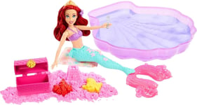 Ariel dans la Piscine Poupée 28cm Disney Princesse Sirène Sable MATTEL HWB39