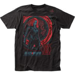 Black Widow Global Poster Marvel Comics T-shirt M