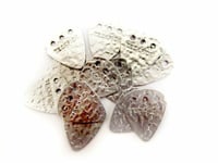 Dunlop Guitar Picks techpick (Tech Pick)aluminium métal texturé.12(pcs).médiator