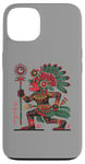 Coque pour iPhone 13 Xolotl, dieu gardien des enfers