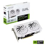 Asus Dual-Rtx4070S-O12G-Evo-White Graphic Card