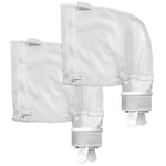 Lot 2 Sacs pour Polaris 280 / 480 - Filtre robot nettoyeur piscine filet rechange K13/K16 Sac à limon avec fermeture zip