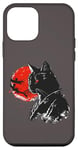 iPhone 12 mini Samurai Cat Katana Japanese Manga Warrior Case