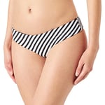 Hurley Flora Revo Cheeky Hipster Bikini Bottoms, Crème, XS Femme