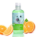 Nobleza Shampoing Chien Poils Blanc–Enlever Les Taches en sécurité, sans Eau de Javel ni peroxyde, shampooing Chien Blanc avec Parfum d'orange, Shampoing Shih tzu, Bichon, Maltais 250ml