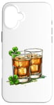 iPhone 16 Plus St. Patricks Day Paddys Design Fun to Beers Whiskey Party Case