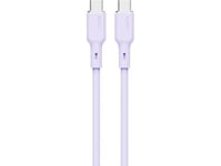 Usb-C To Usb-C Cable Aukey Cb-Scc101, 100W, 1M (Lavender)