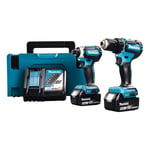 Verktøypakke Makita Dlx2289Tj Lxt 18V 2X5,0Ah