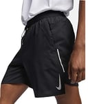 Nike M Nk FLX Stride Short 7In Bf Sport Shorts - Black/(Reflective Silver), Small