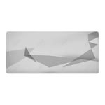 Mouse Mat,Keyboard Mouse Pad,Desk Pad,pictures can be customized, Polygon geometry,Non-Slip Rubber Base,Waterproof Desk Writing Pad for Office and Home. 40x90cm