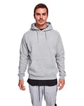 Urban Classics TB014 Sweatshirt a Capuche Homme - Gris - 5XL