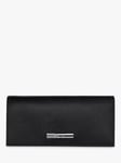 Longchamp Le Roseau Textured Leather Flap Over Wallet