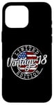 iPhone 16 Pro Max Vintage 2018 7th Birthday Gifts For Boy Girl 7 Year Old Case