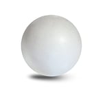 MCE-Commerce Ball, Diameter, Made of polystyrene, Smooth and Durable, 1 Piece for Crafts, Model Making, Creative Projects, Styrofoam, White, Ø 15 cm-1 Stück