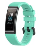 Strap-it Bracelet silicone - compatible pour Huawei Band 3/4 Pro (aqua)