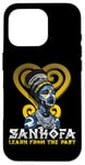 iPhone 16 Pro Learn From The Past African Symbol Adinkra Sankofa History Case