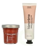 Blancreme Hand Cream Duo 70 ml Hand Cream 30ml/Scrub 40ml - Strawberry/Pomegrante