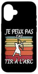 Coque pour iPhone 16 Tir à l'arc archer Arc l'archerie tireur humour 2025