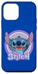 Coque pour iPhone 12 mini Disney Lilo & Stitch Happy Stitch Big Portrait Logo