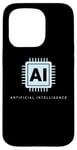 Coque pour iPhone 15 Pro Technologie de puce informatique intelligence artificielle IA